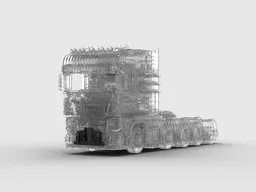 MAN TGX 10X4 Traction system