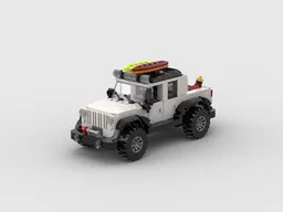 SPEED CHAMPIONS JEEP GLADIATOR MOC