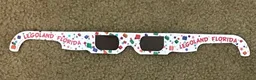 Glasses, 3D with LEGOLAND Florida and Bricks Pattern