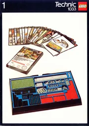 Set 1032 Activity Booklet 1 - Parts Tray Organizer Card