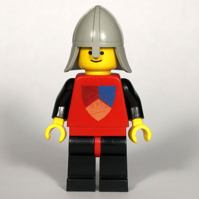 Lego Knight (Thirded Shield) - Black Legs
