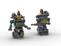 Lego Cyberpunk Minifigure Suit