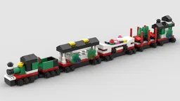 Mini 10173 Winter Holiday Train