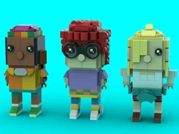 Pepper Ann Brickheadz set