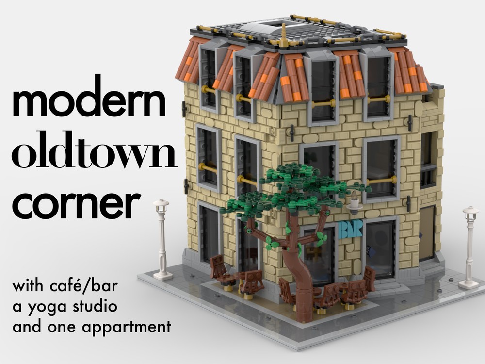 Lego Modern Oldtown Corner