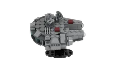 Mini Millenium Falcon with display