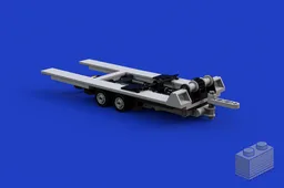 Functional Large Trailer - Town Scale