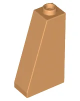 Brick Sloped 75° 2 x 1 x 3 with Hollow Stud