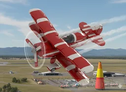 Pitts special S2B (Red & White)