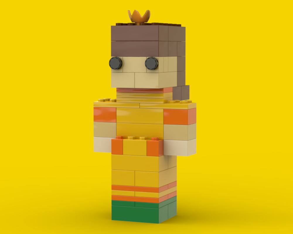 Lego Princess Daisy figure