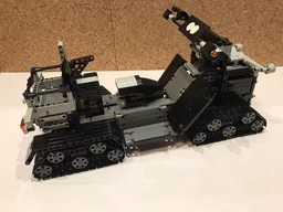 Remote controlled snowmobile