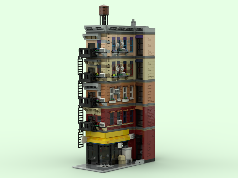 Lego The Spider-verse Apartment Complex