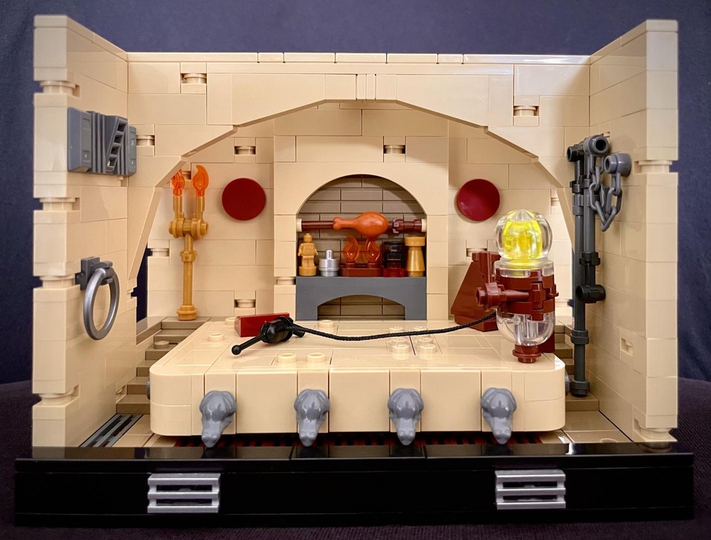Lego Jabba's Palace Throne Room Diorama