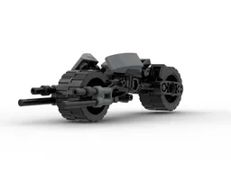 Minifig scale batpod moc
