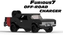 Dom's Dodge Charger off-road from Fast & Furious 7