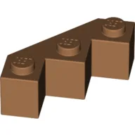 Brick Wedged 3 x 3 Facet / Medium Nougat