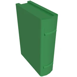 Book 2 x 3 [Plain] / Green