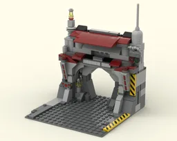 Imperial Base Doorway MOC