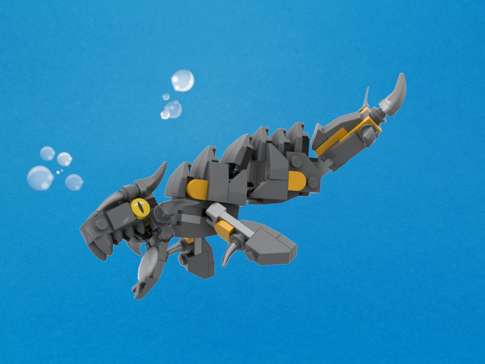 Lego Boneshark (Subnautica)