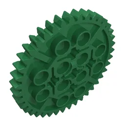 Technic Gear 40 Tooth / Green