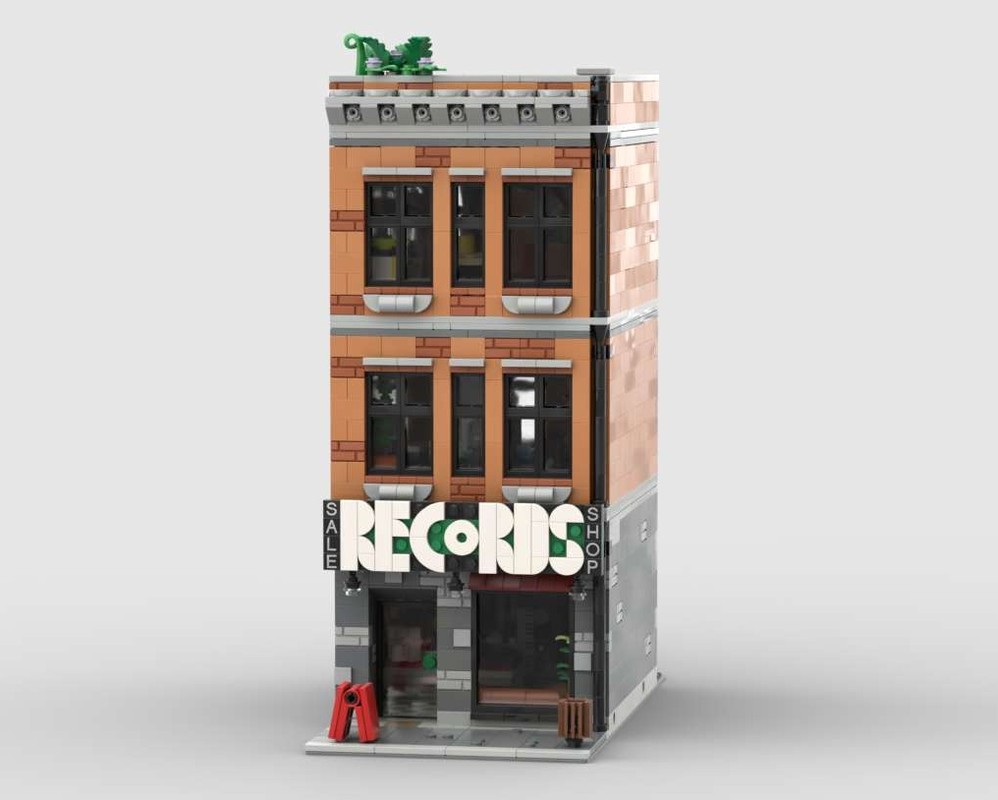 Lego Records Shop - Music Studio and Apartment