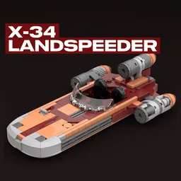 Luke’s X-34 Landspeeder