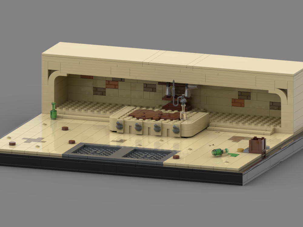 Lego Jabba's Throne Room