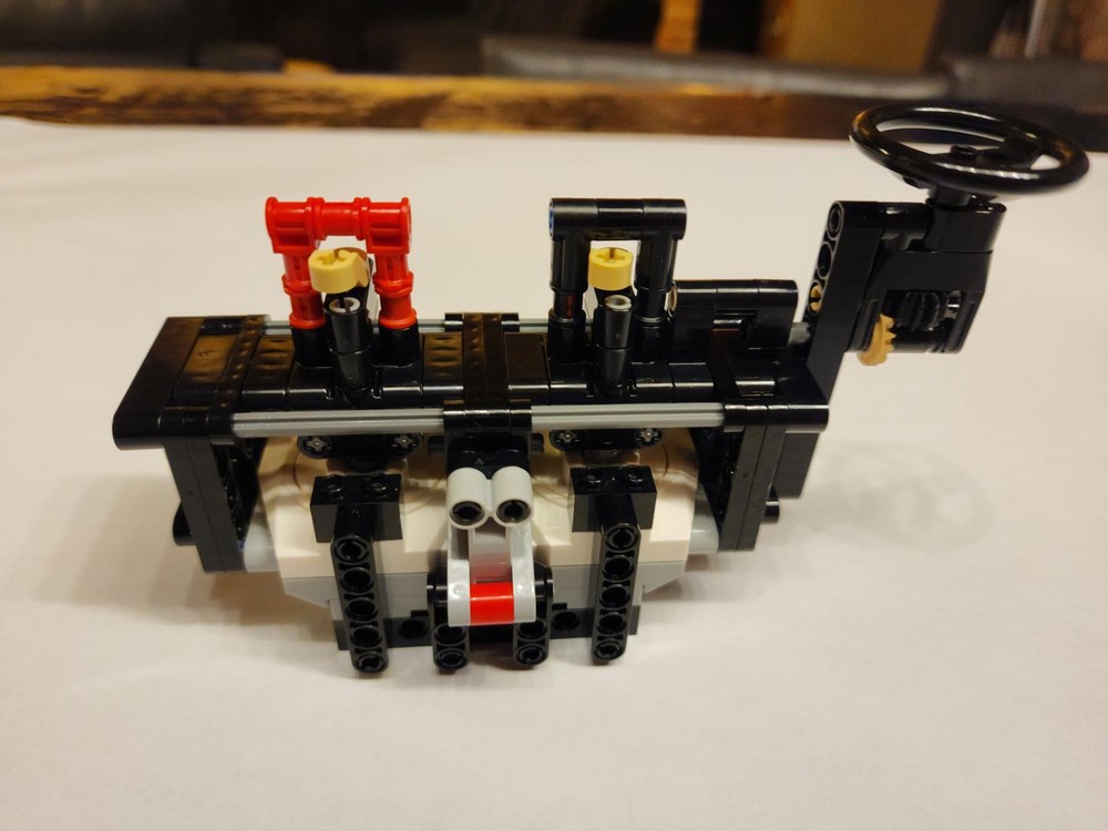 Lego Powered Up Remote with Steering Wheel