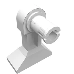 Leg Mechanical - Droid with Technic Pin / White