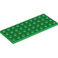 Plate 4 x 10 / Green