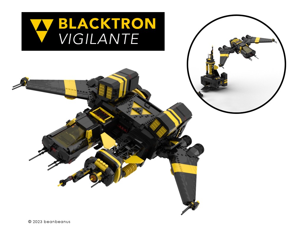 Lego Blacktron Vigilante