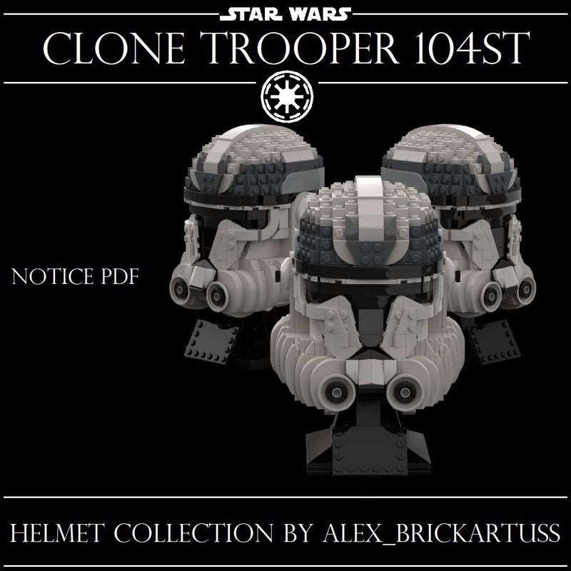 Lego helmet clone 104st and Sinker