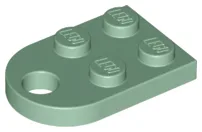 Plate Special 3 x 2 with Rounded End, Hole