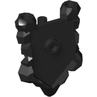 Lego Shield Pentagonal with Rock Edges