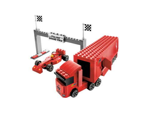 Lego Ferrari F1 Truck 1:55