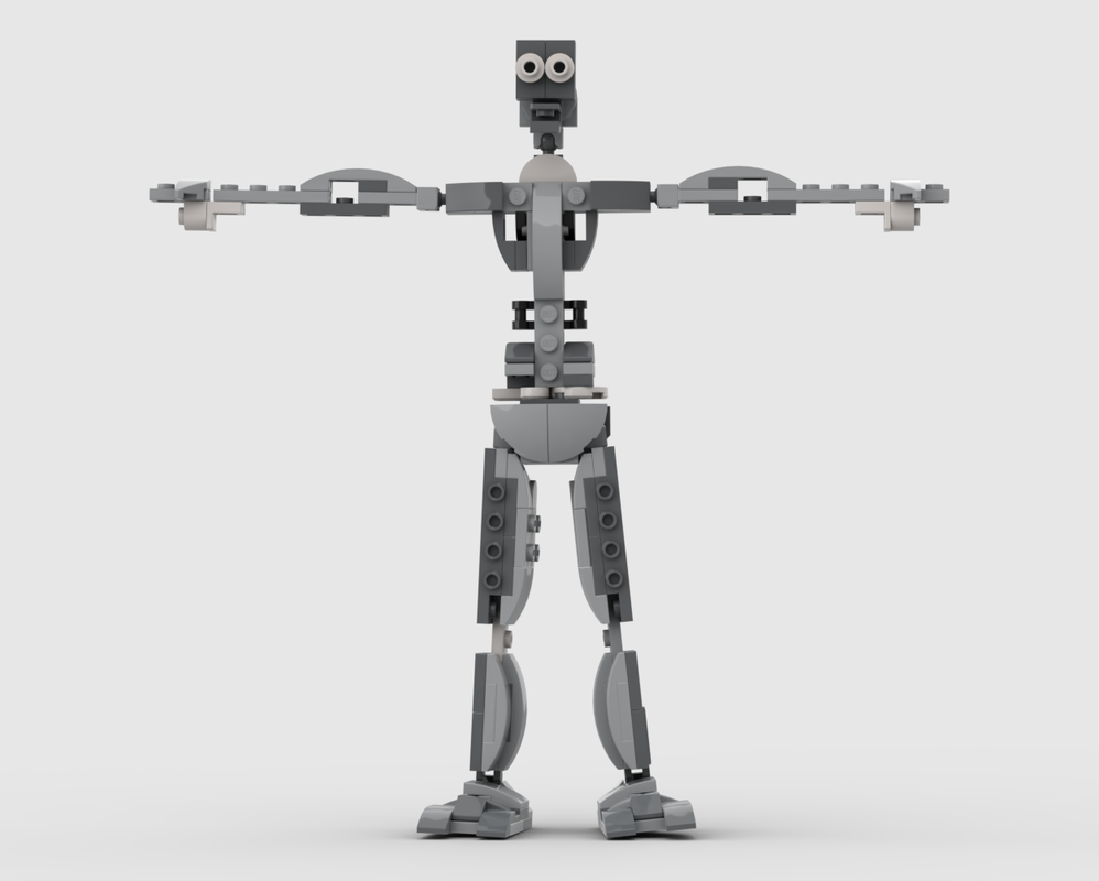 Lego FNAF Endo 01 made from 31163 Playful Cat