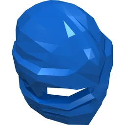 Wrap with Forehead Ridge / Blue