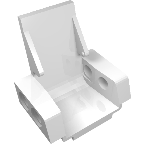 Lego Technic Seat / Chair [3 x 2 Base] / White