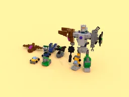 Mini Lego Transformers: Bruticus