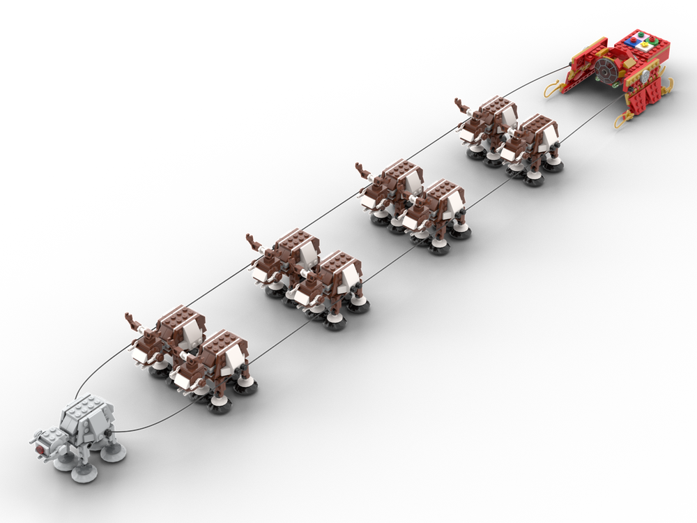 Lego Darth's Sleigh Ride
