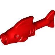 Animal, Fish [Hollow Stud Mouth] / Red