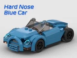 60285 Hard Nose Blue Car