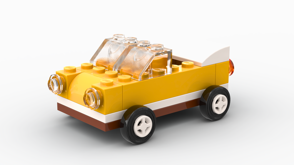 Lego 11038 Yellow car