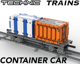Technic Trains: Container Car