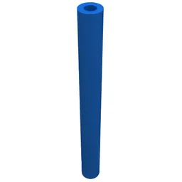 Hose Rigid 3mm D. 4L / 3.2cm / Blue