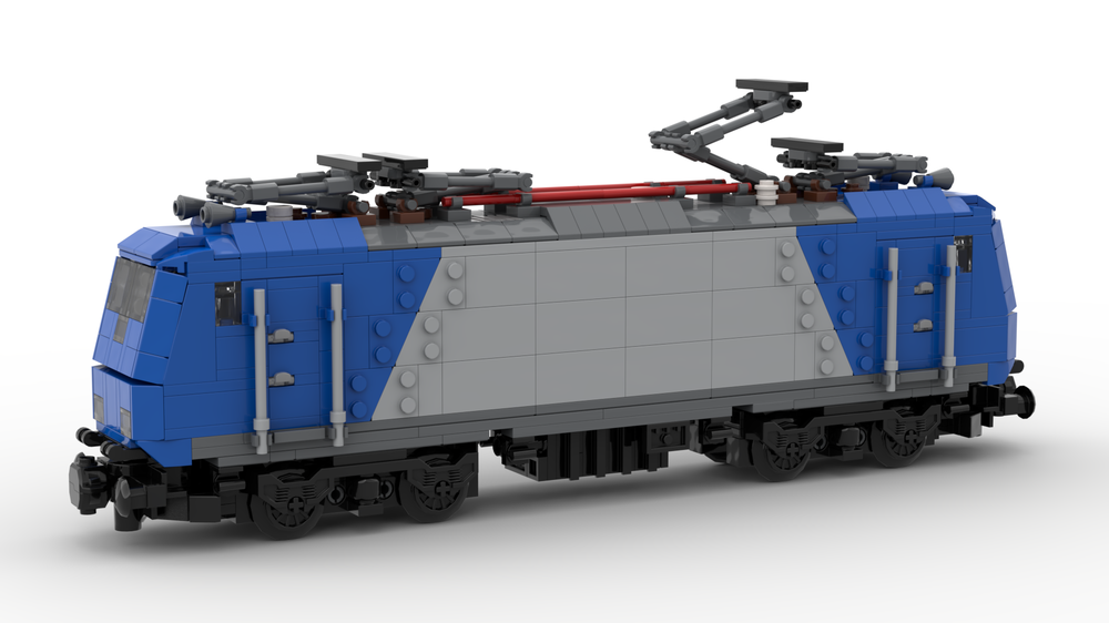 Lego Bombardier Traxx 1 DB / german Series 185 from the CFL