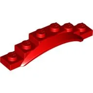 Wheel Arch, Mudguard, 1 1/2 x 6 x 1 [Arch Extended] / Red