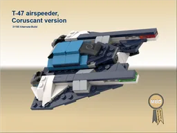 T-47 Airspeeder, Coruscant Version 31160, Unofficial Fan-Design and 31160 Alternated Build
