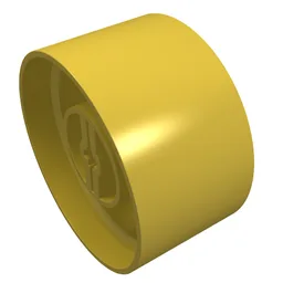 Wheel 24 x 43 Technic / Yellow