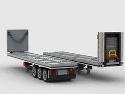 Flatbed semitrailer